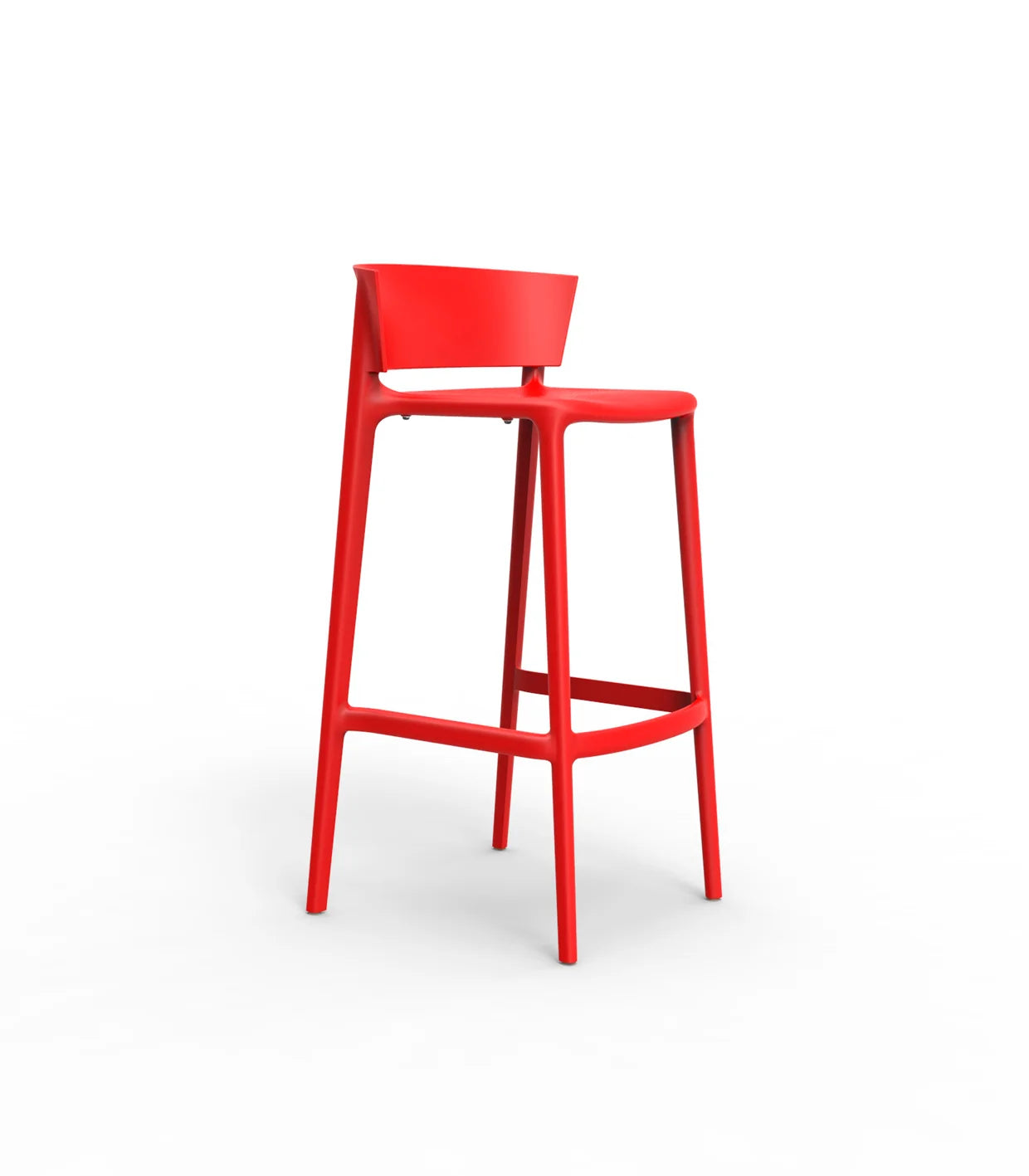 14188_Vondom_Africa_Barstuhl_Rot_