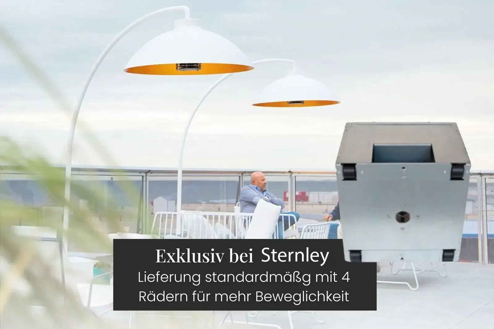 Heatsail Dome | Infrarot-Heizstrahler | Bogenlampe