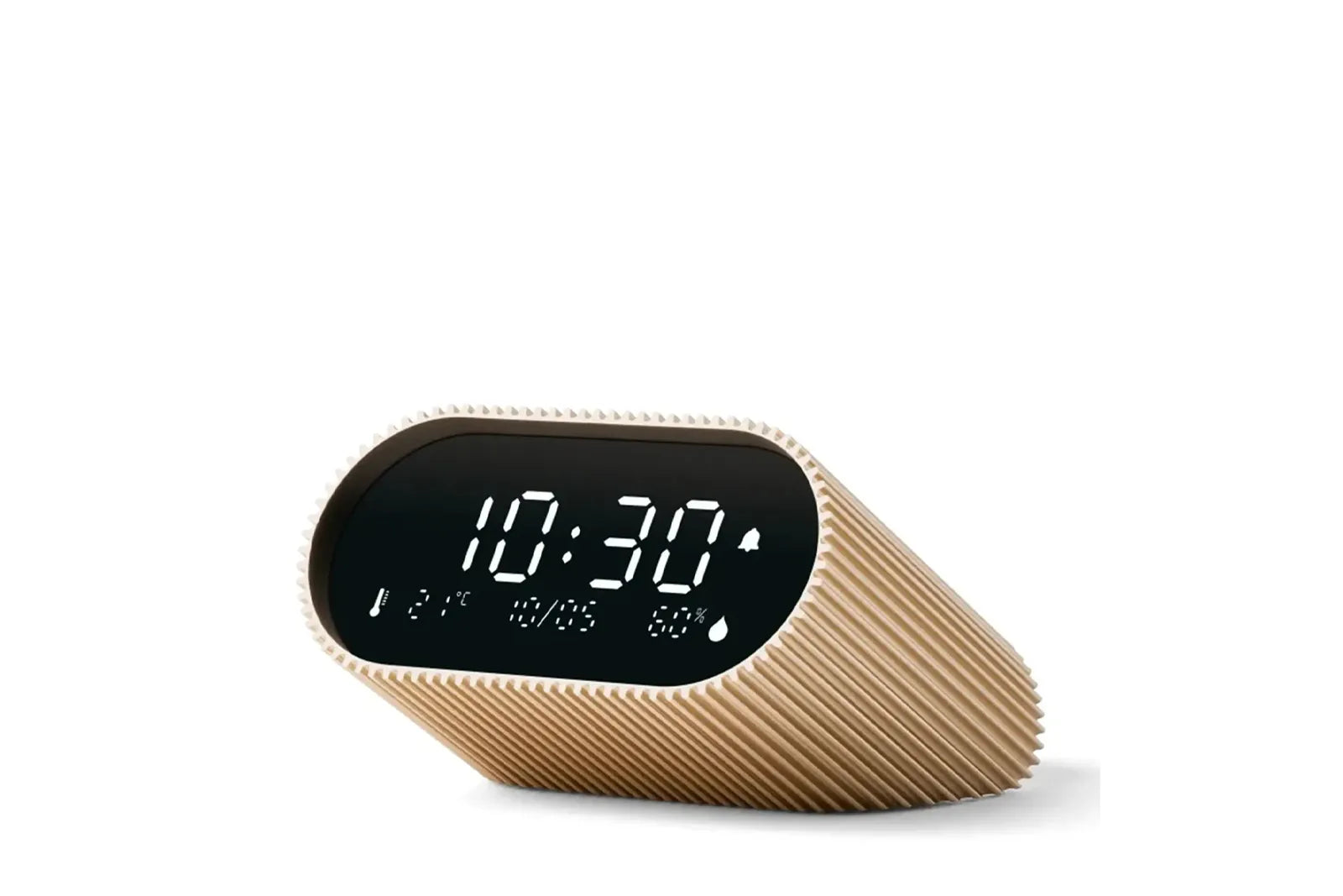 LEXON Ray | LCD-Wecker mit Thermometer und Hygrometer