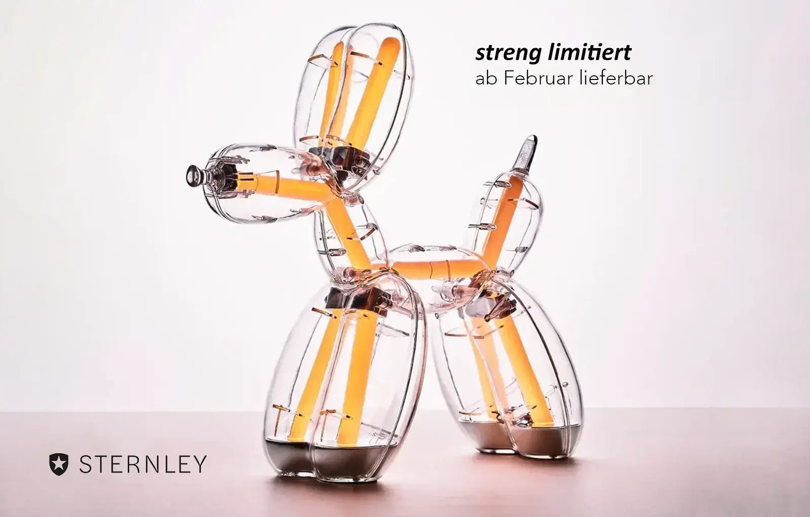 Lexon Balloon Dog Lampe | Limitierter Designer Lampe - Jeff Koons