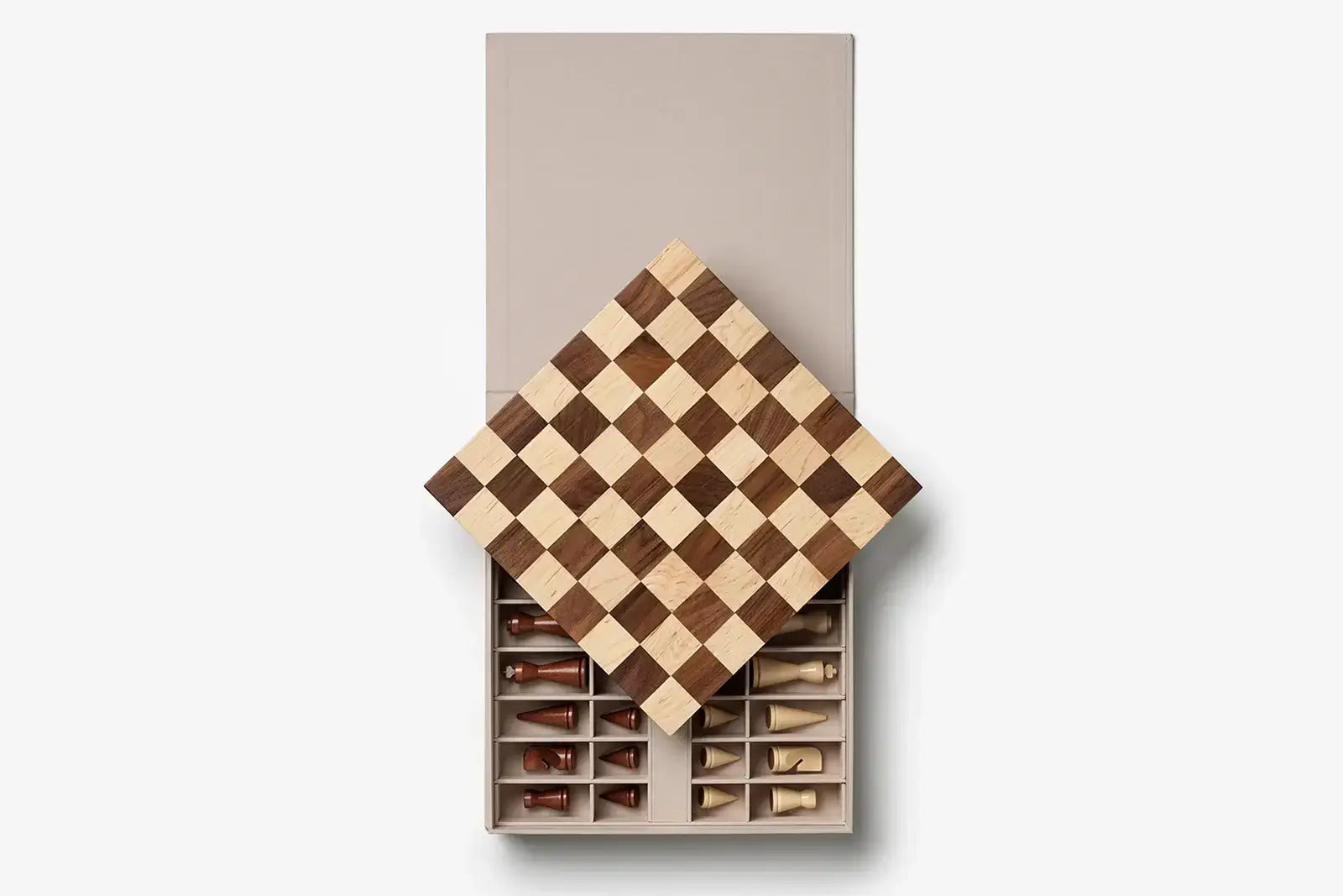 Printworks Brettspiel | Holzschach - The Minimalist