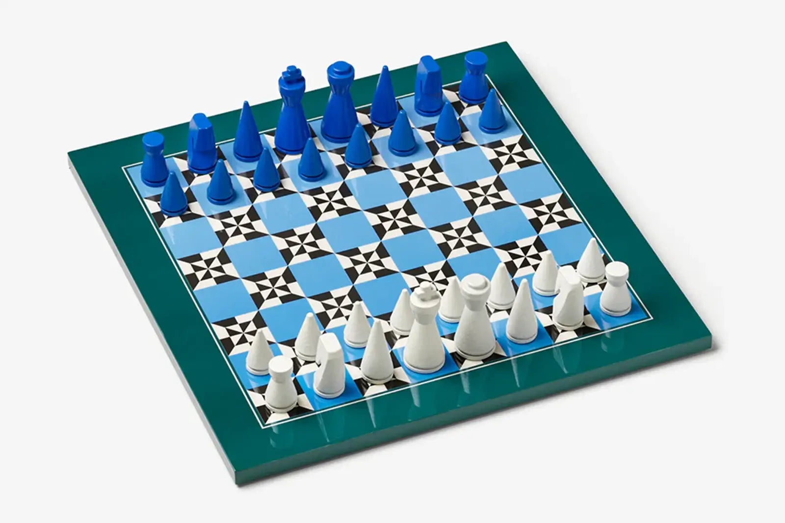 Printworks Brettspiel | Lackiertes Schach - Poseidon