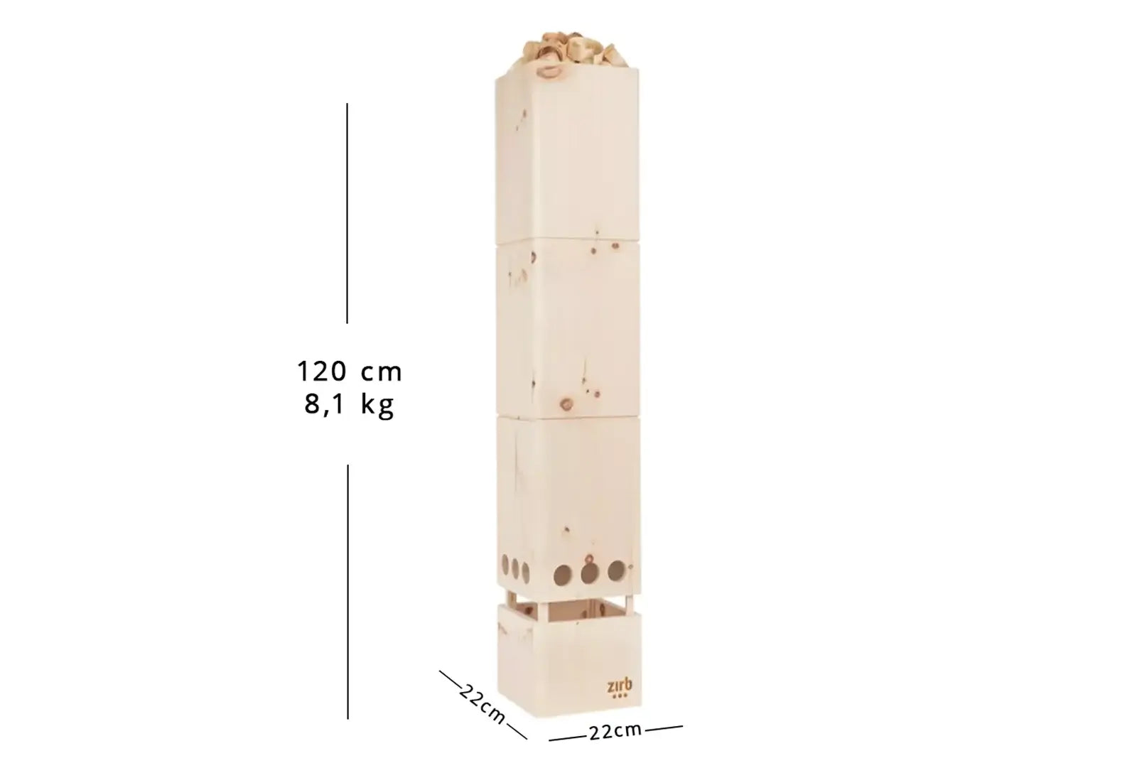zirb. Bergluft | Raumlüfter bis 100 m² inkl. 2x zirb. Essenz