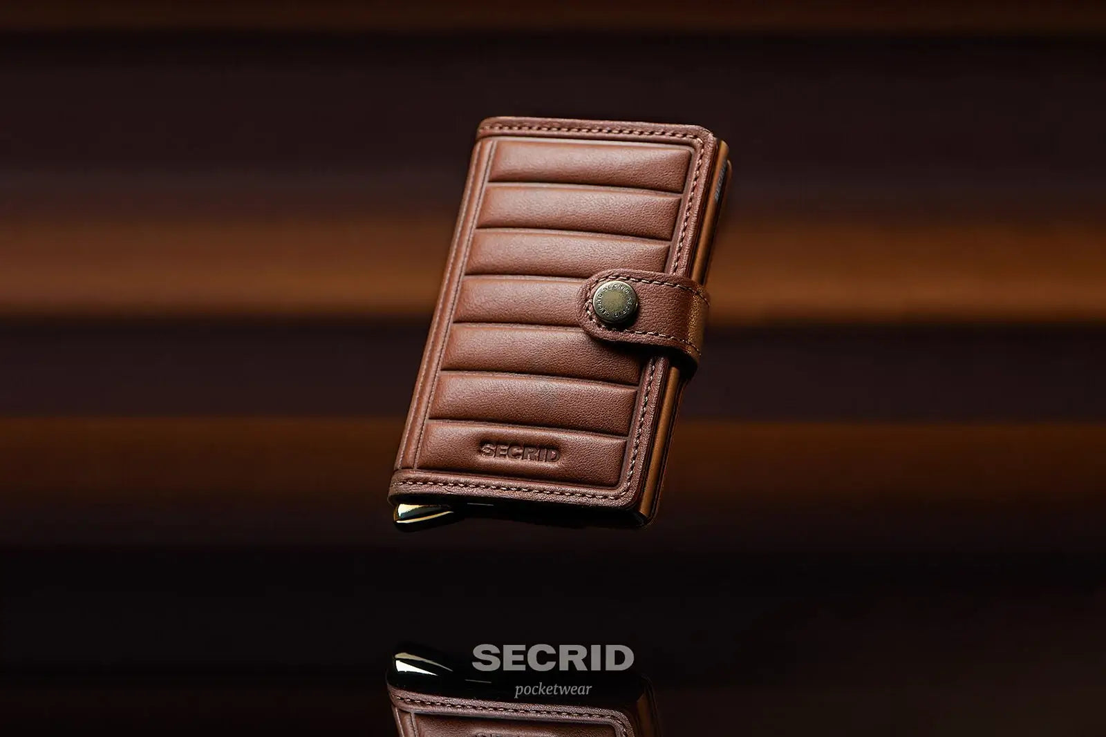 Secrid Geldbörse | Premium Miniwallet Emboss Line | Leder