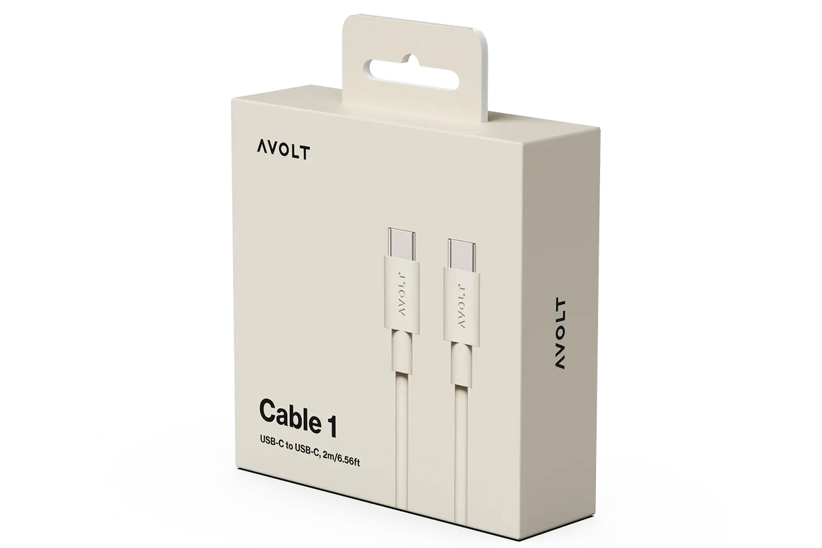 Avolt Ladekabel USB-C zu USB-C | Cable 1 | 2m