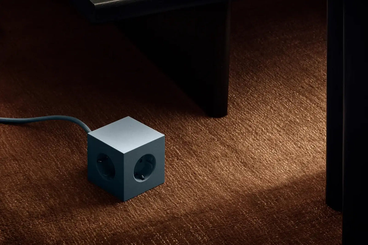 Avolt Mehrfachsteckdose Verlängerung | Square 1 | 2 x USB-C