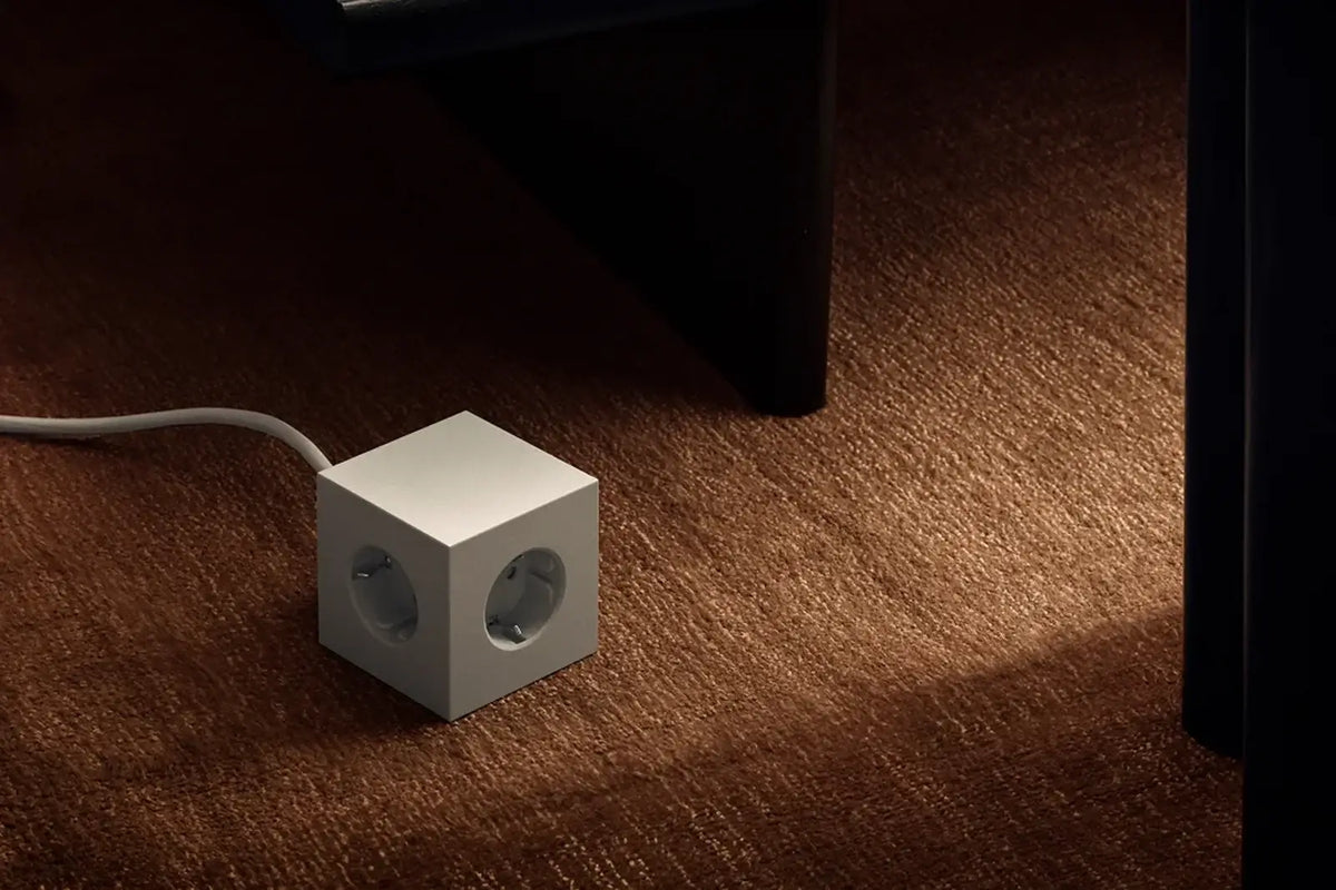 Avolt Mehrfachsteckdose Verlängerung | Square 1 | 2 x USB-C