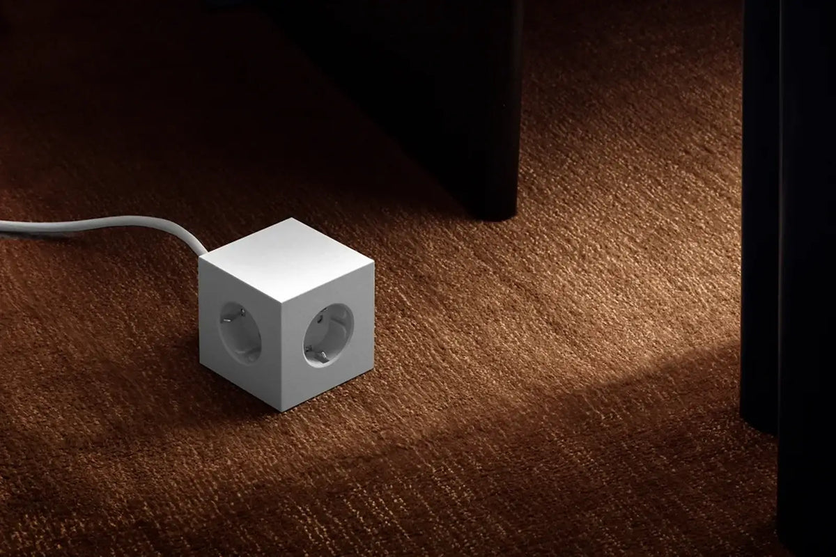 Avolt Mehrfachsteckdose Verlängerung | Square 1 | 2 x USB-C