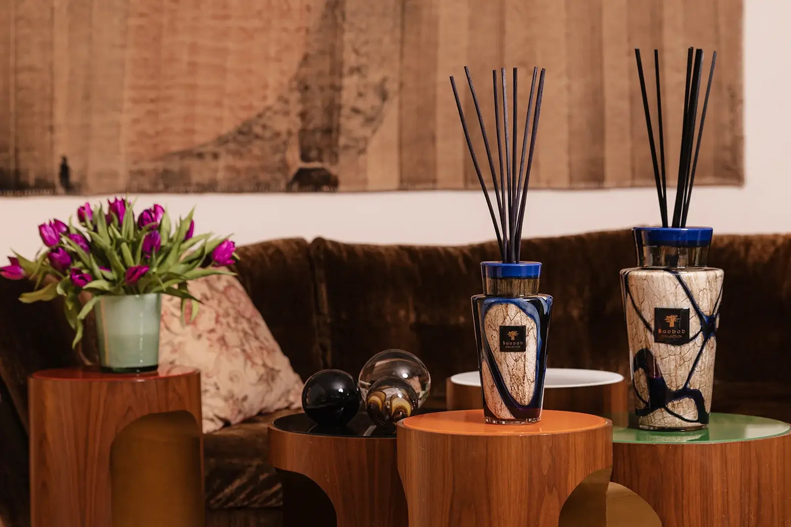 Baobab Lazuli | Stones | Totem Luxury Bottle Diffuser