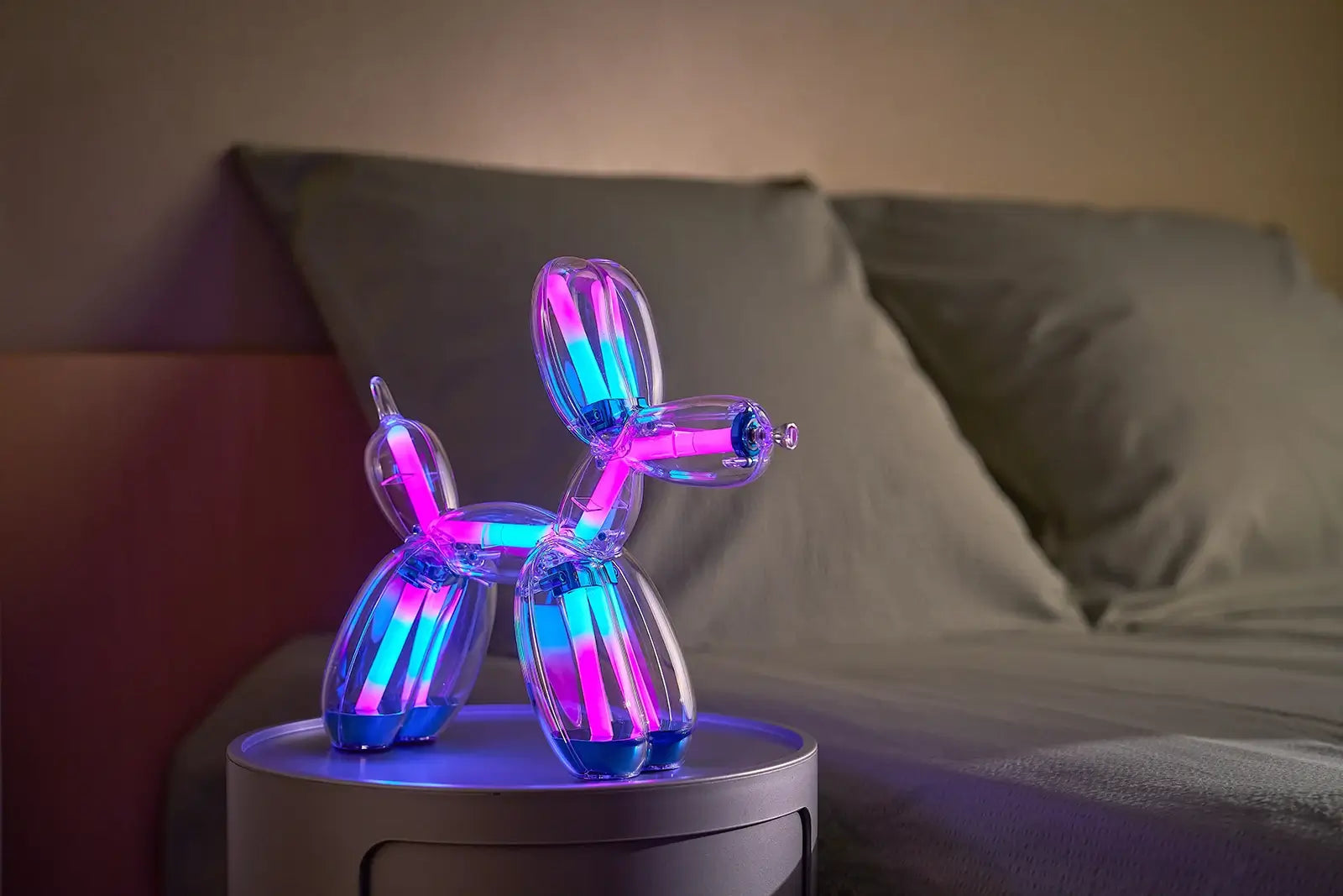 Lexon Balloon Dog Chrom Lampe | Limitierte Designer Lampe 2026 - Jeff Koons