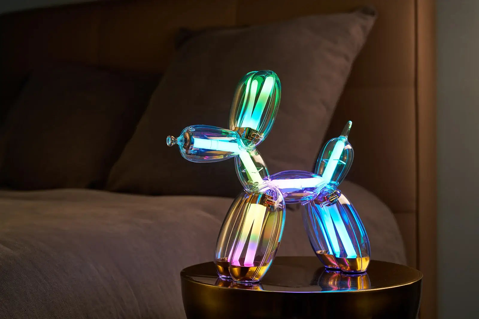 Lexon Balloon Dog Chrom Lampe | Limitierte Designer Lampe 2026 - Jeff Koons
