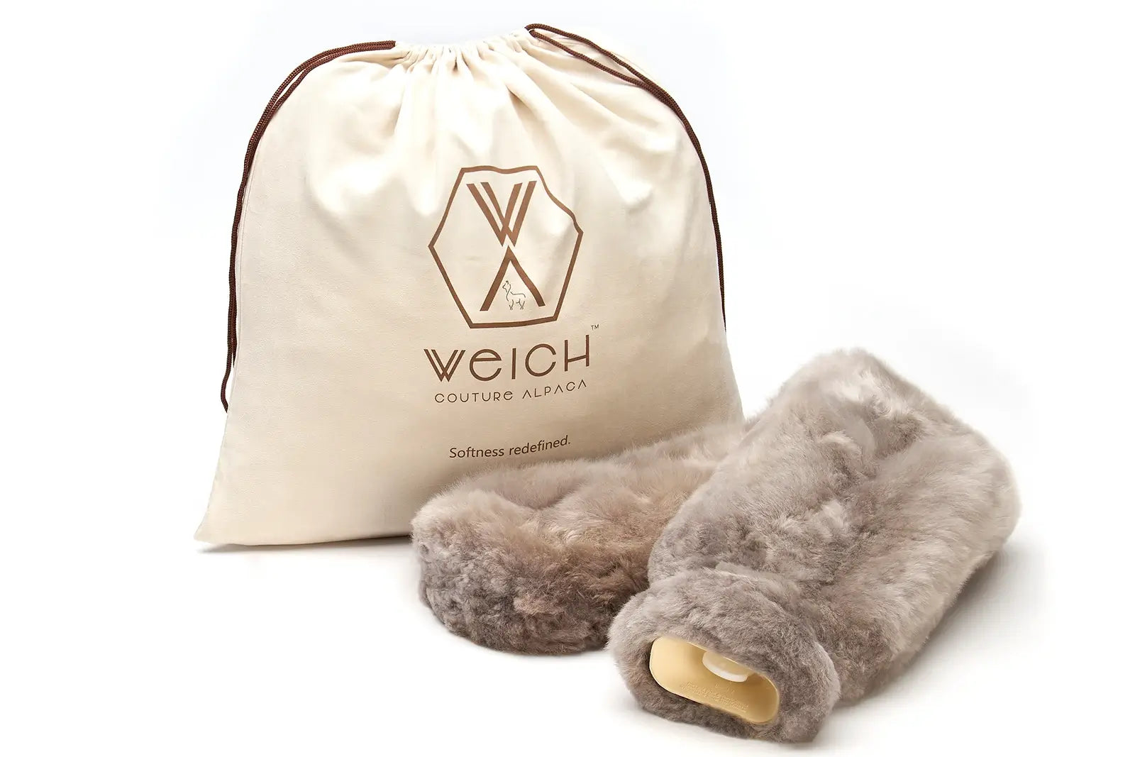 WEICH Couture Alpaca Wärmflasche lang | TUBO
