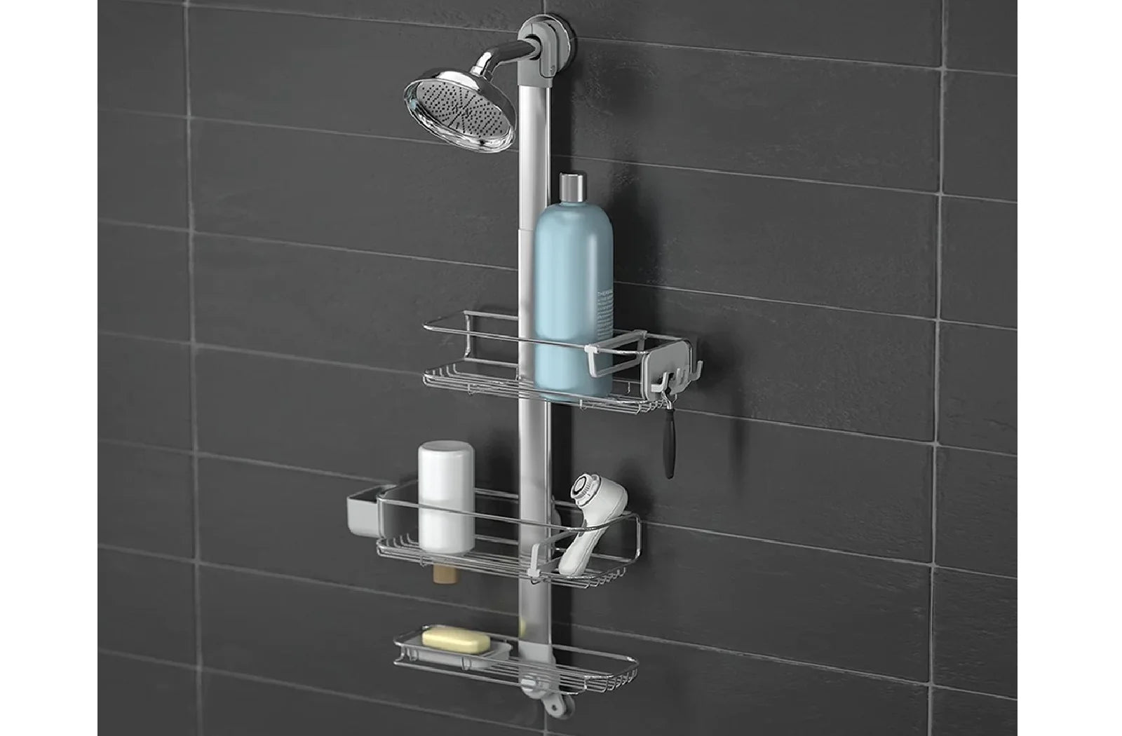 13794-simplehuman_duschcaddy_groß_BT1099_mood_dunkel