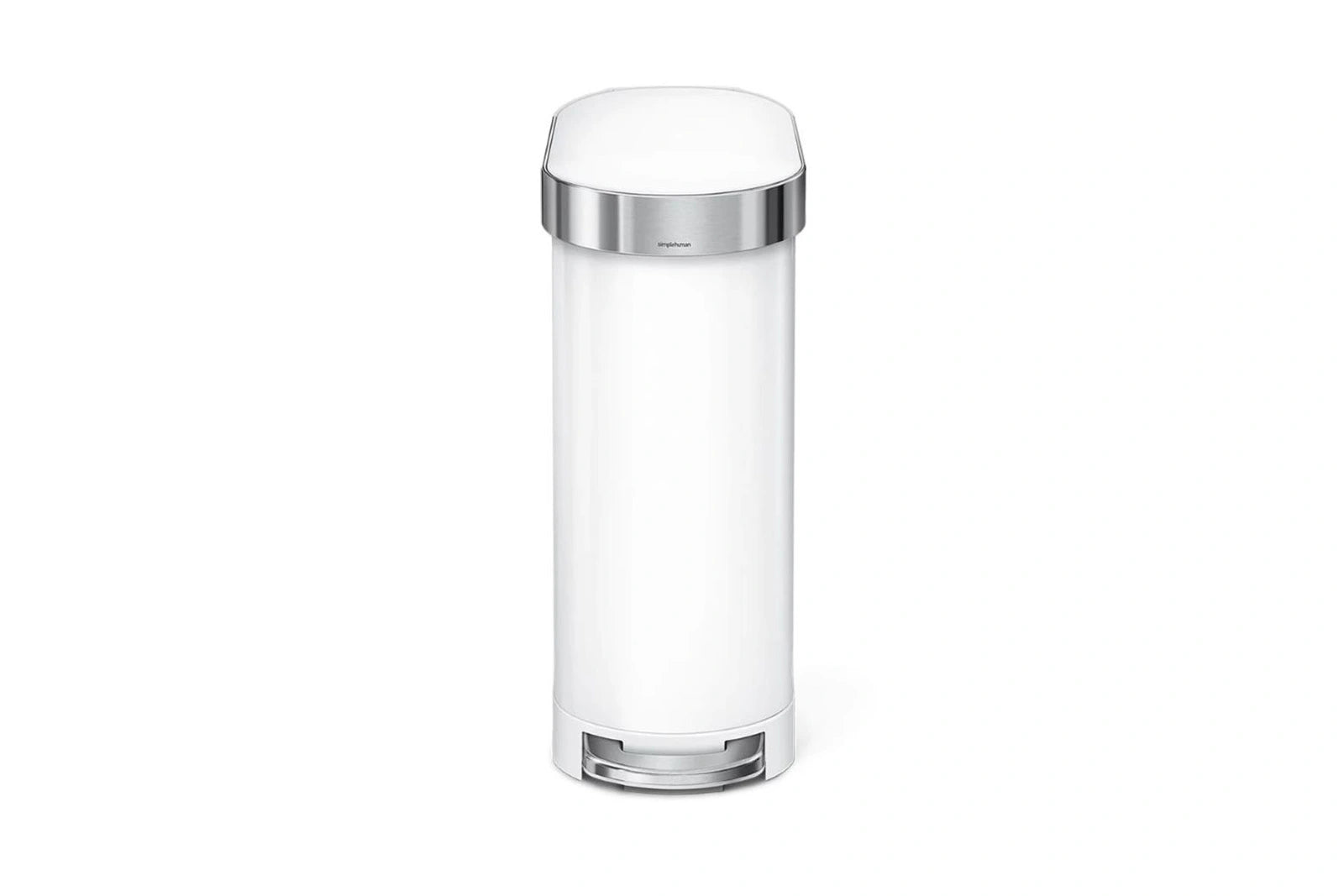3812-simplehuman_schmaler_treteimer_aus_edelstahl_45_liter_weiß_2