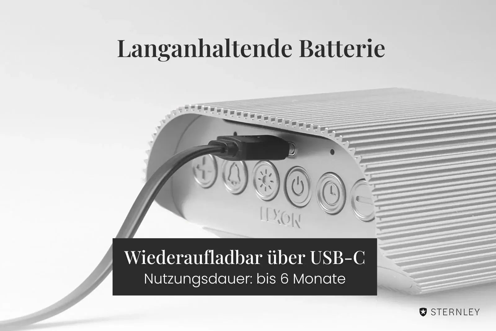 LEXON Ray |  LCD-Wecker mit Thermometer und Hygrometer