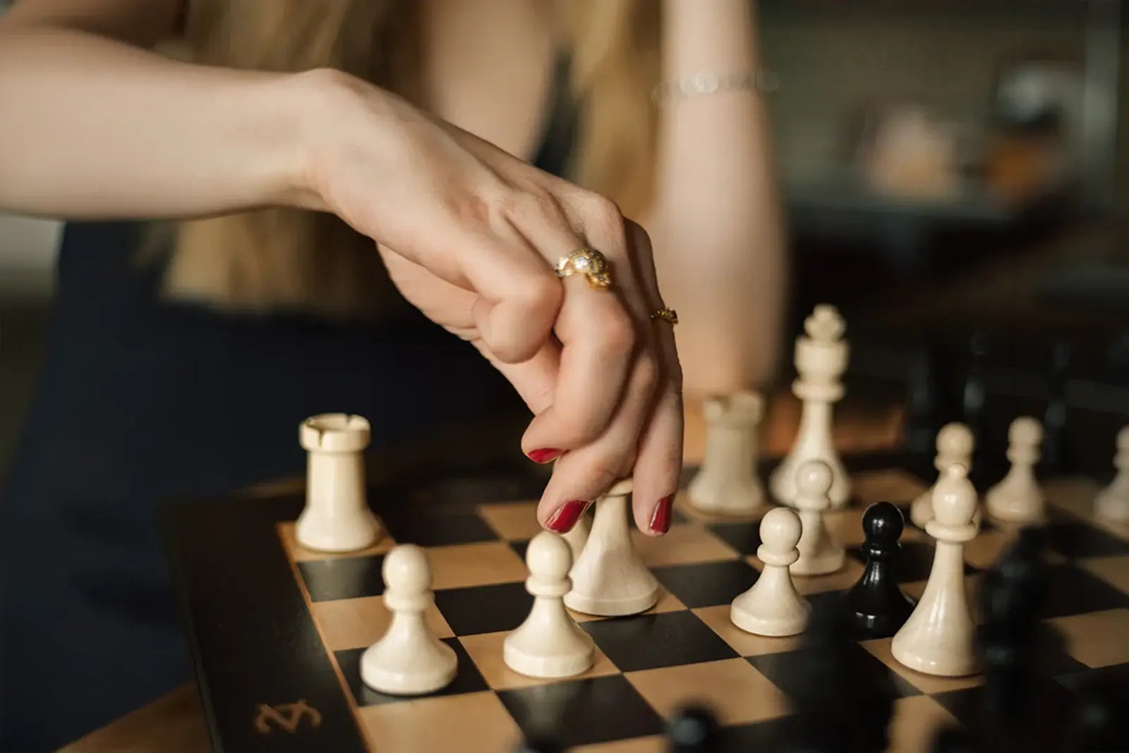 Printworks Brettspiel |  Schach - Anna Cramling Edition