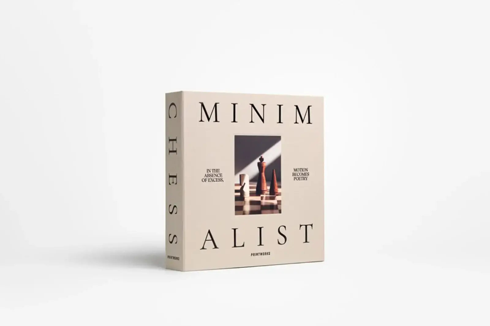 Printworks Brettspiel |  Holzschach - The Minimalist