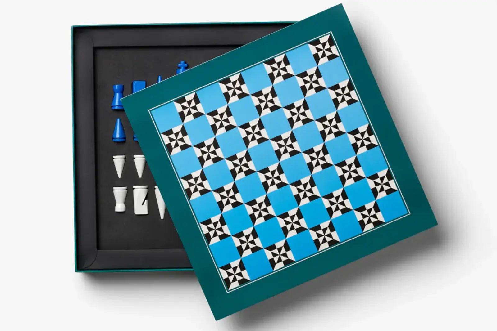 Printworks Brettspiel |  Lackiertes Schach - Poseidon