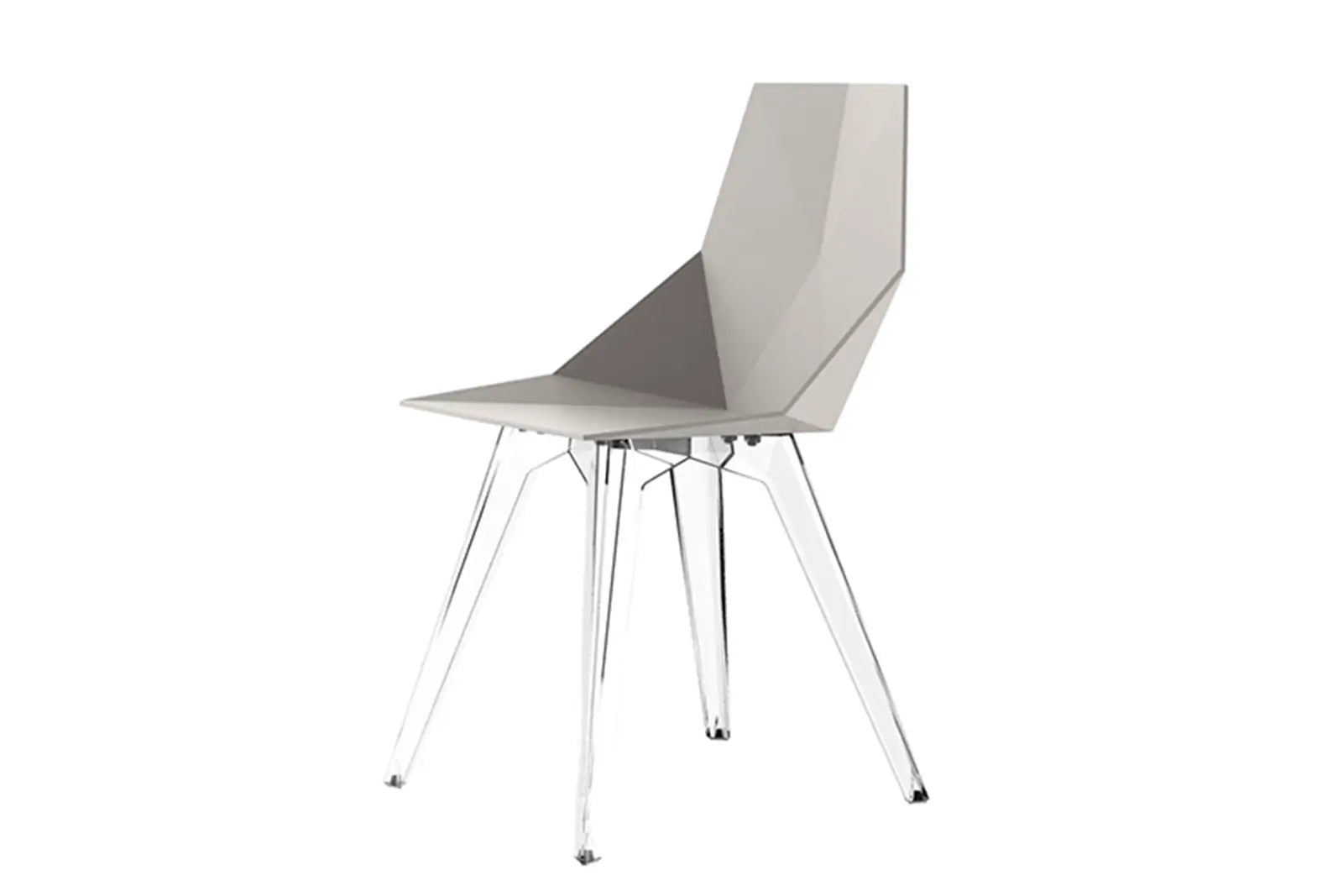 Vondom FAZ | Stuhl mit transparenten Beinen