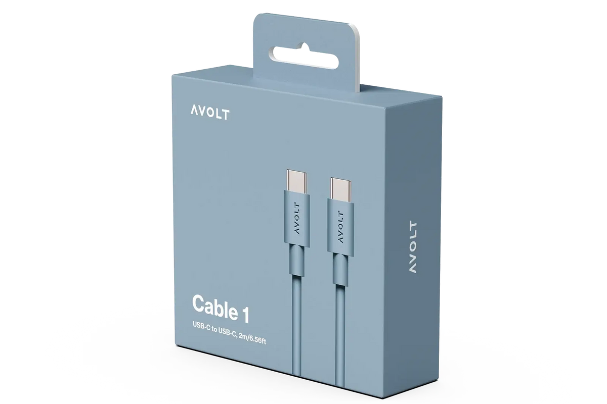 Avolt Ladekabel USB-C zu USB-C | Cable 1 | 2m