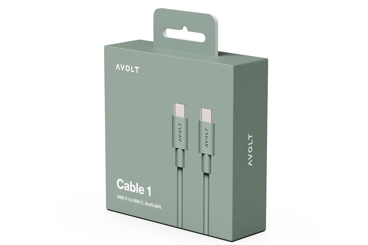 Avolt Ladekabel USB-C zu USB-C | Cable 1 | 2m