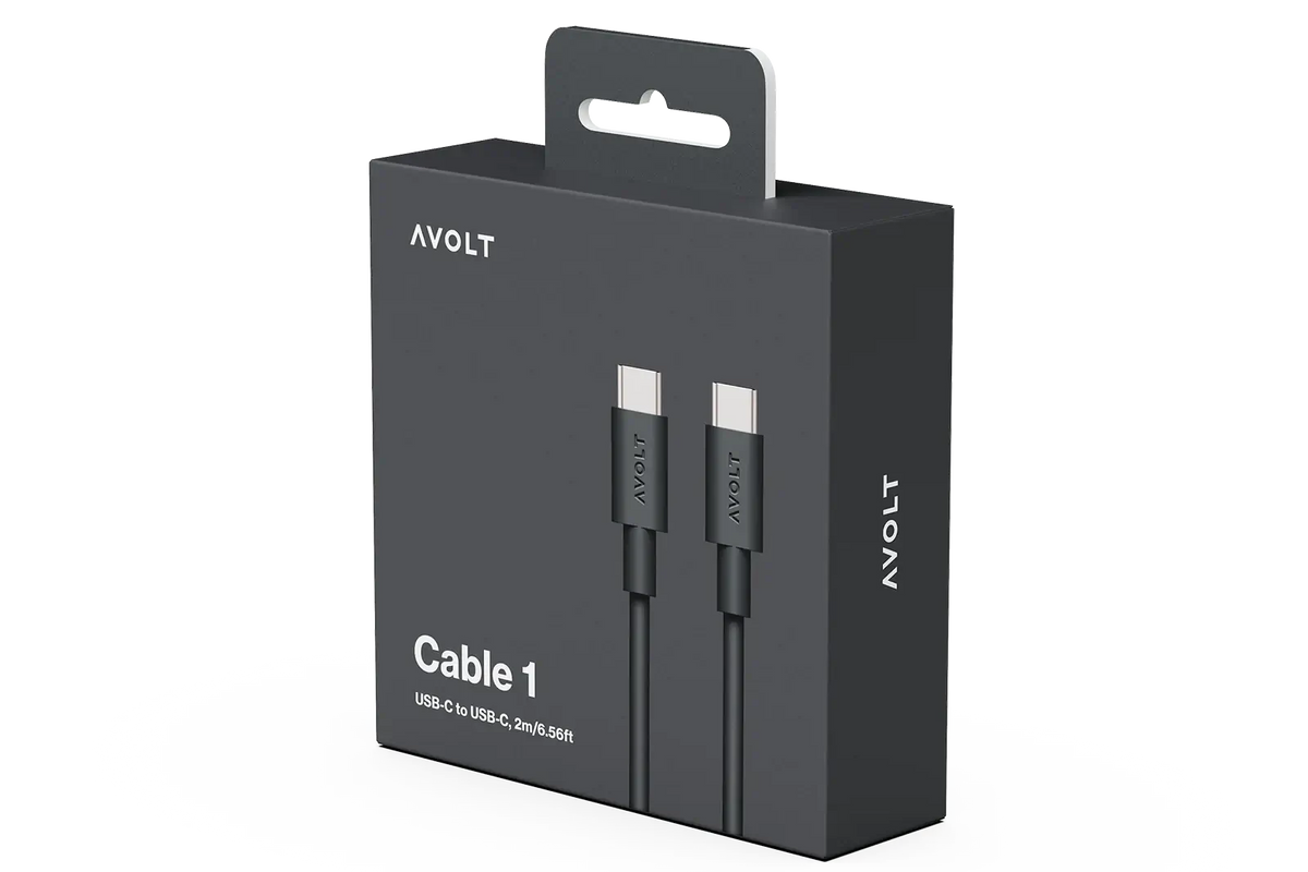 Avolt Ladekabel USB-C zu USB-C | Cable 1 | 2m