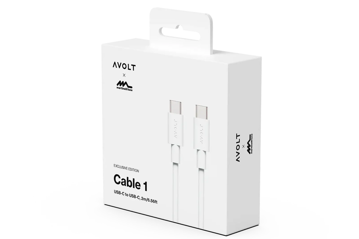Avolt Ladekabel USB-C zu USB-C | Cable 1 | 2m