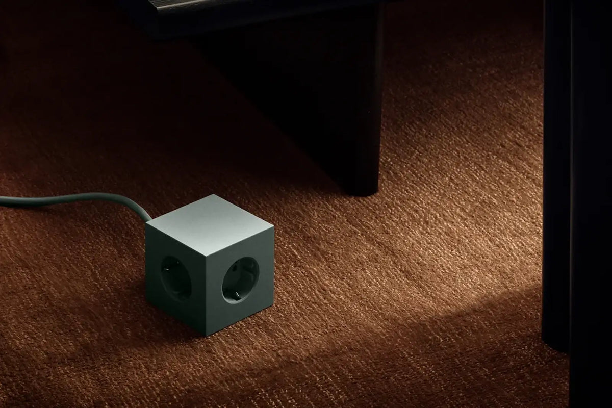 Avolt Mehrfachsteckdose Verlängerung | Square 1 | 2 x USB-C