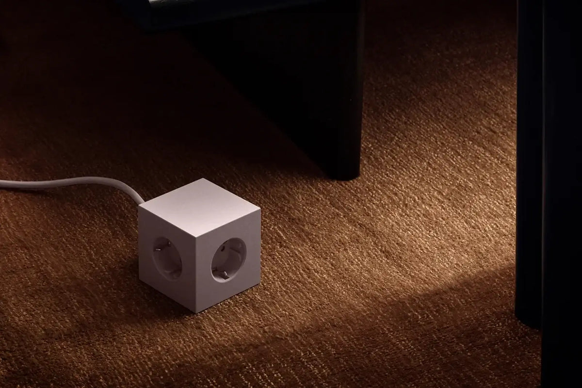 Avolt Mehrfachsteckdose Verlängerung | Square 1 | 2 x USB-C