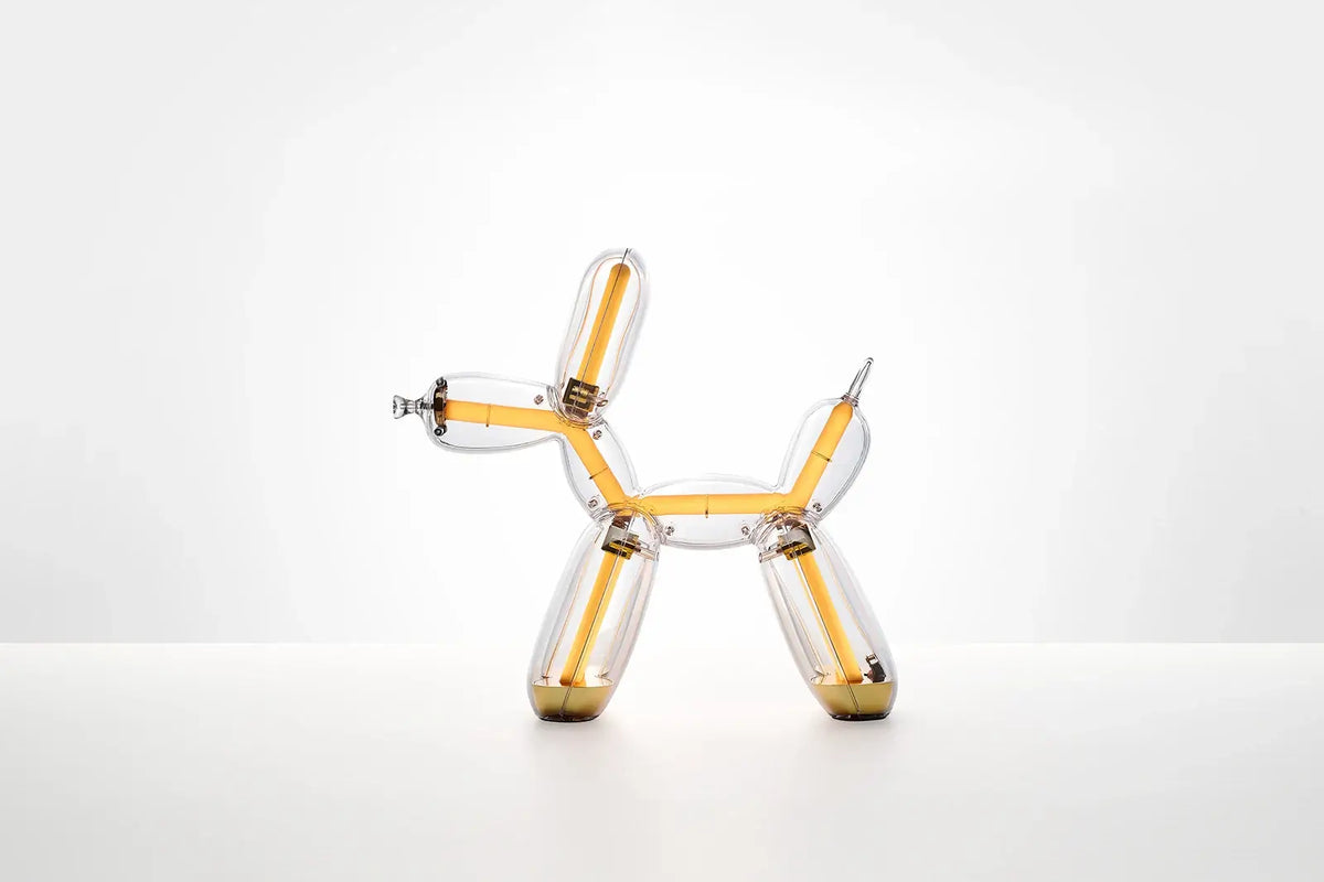 Lexon Balloon Dog Chrom Lampe | Limitierte Designer Lampe 2026 - Jeff Koons