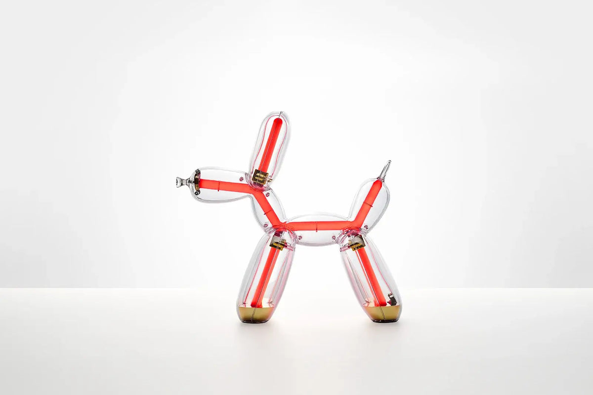 Lexon Balloon Dog Chrom Lampe | Limitierte Designer Lampe 2026 - Jeff Koons