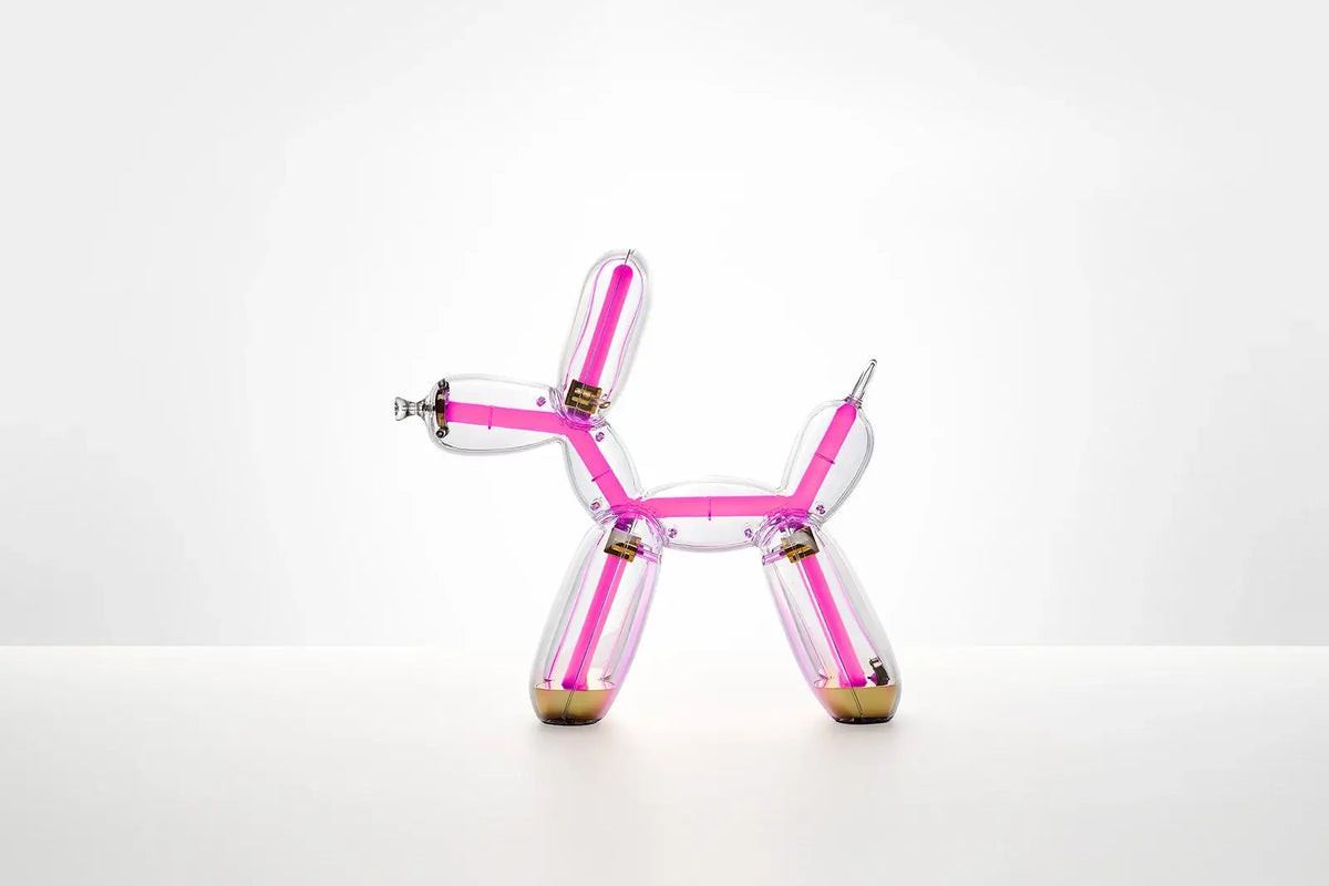 Lexon Balloon Dog Chrom Lampe | Limitierte Designer Lampe 2026 - Jeff Koons