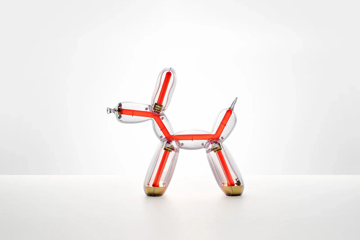Lexon Balloon Dog Chrom Lampe | Limitierte Designer Lampe 2026 - Jeff Koons