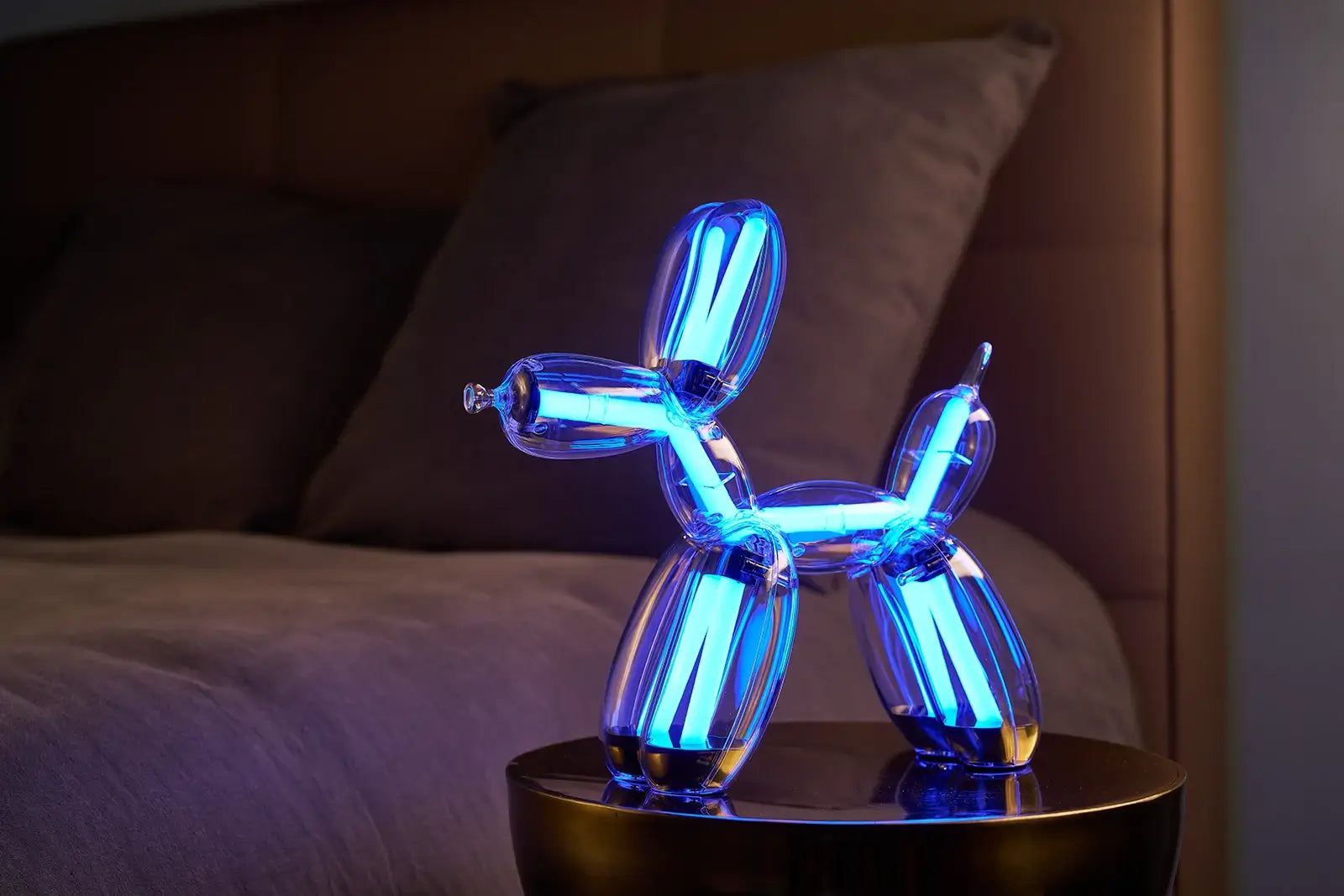 Lexon Balloon Dog Chrom Lampe | Limitierte Designer Lampe 2026 - Jeff Koons