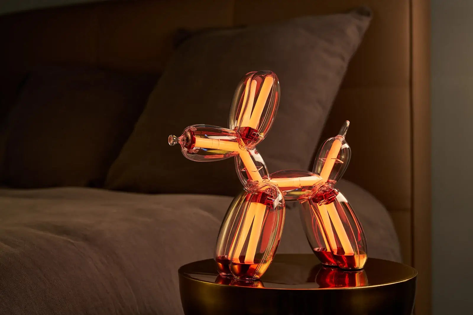 Lexon Balloon Dog Chrom Lampe | Limitierte Designer Lampe 2026 - Jeff Koons