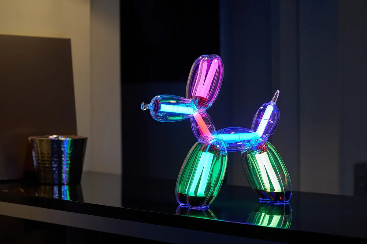 Lexon Balloon Dog Chrom Lampe | Limitierte Designer Lampe 2026 - Jeff Koons
