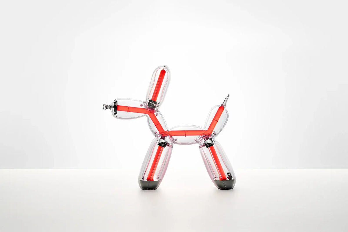 Lexon Balloon Dog Chrom Lampe | Limitierte Designer Lampe 2026 - Jeff Koons
