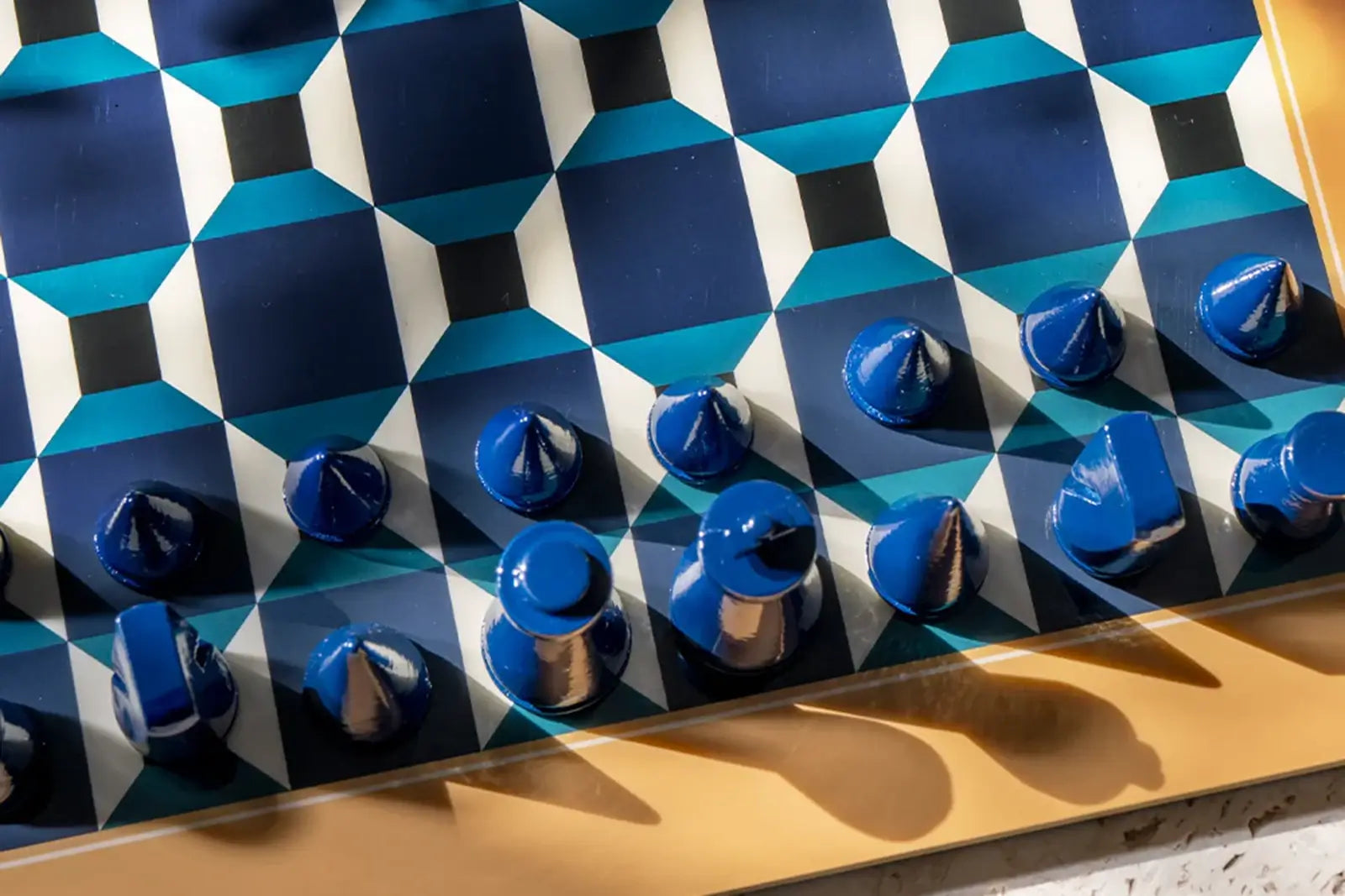 Printworks Brettspiel |  Lackiertes Schach - Athena