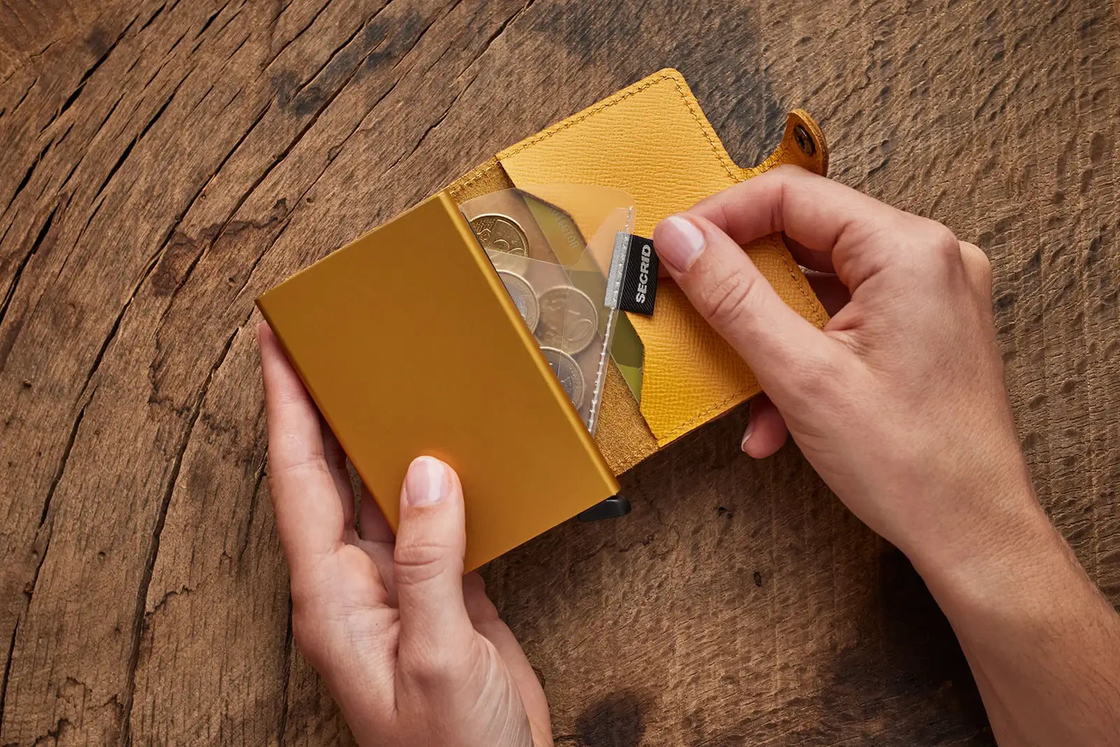 Secrid Geldbörse Zubehör | Münzen Coinpocket | Transparent