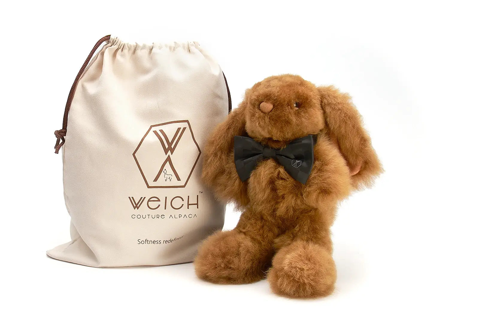 WEICH Couture Alpaca Kuscheltier Hase | MILO
