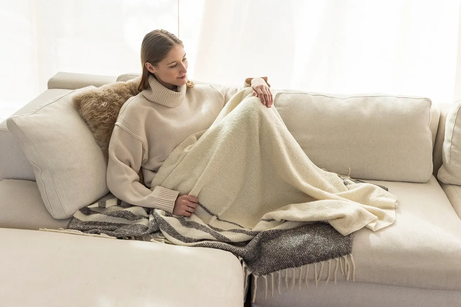 WEICH Couture Alpaca Plaid | MULLIDA 220x150