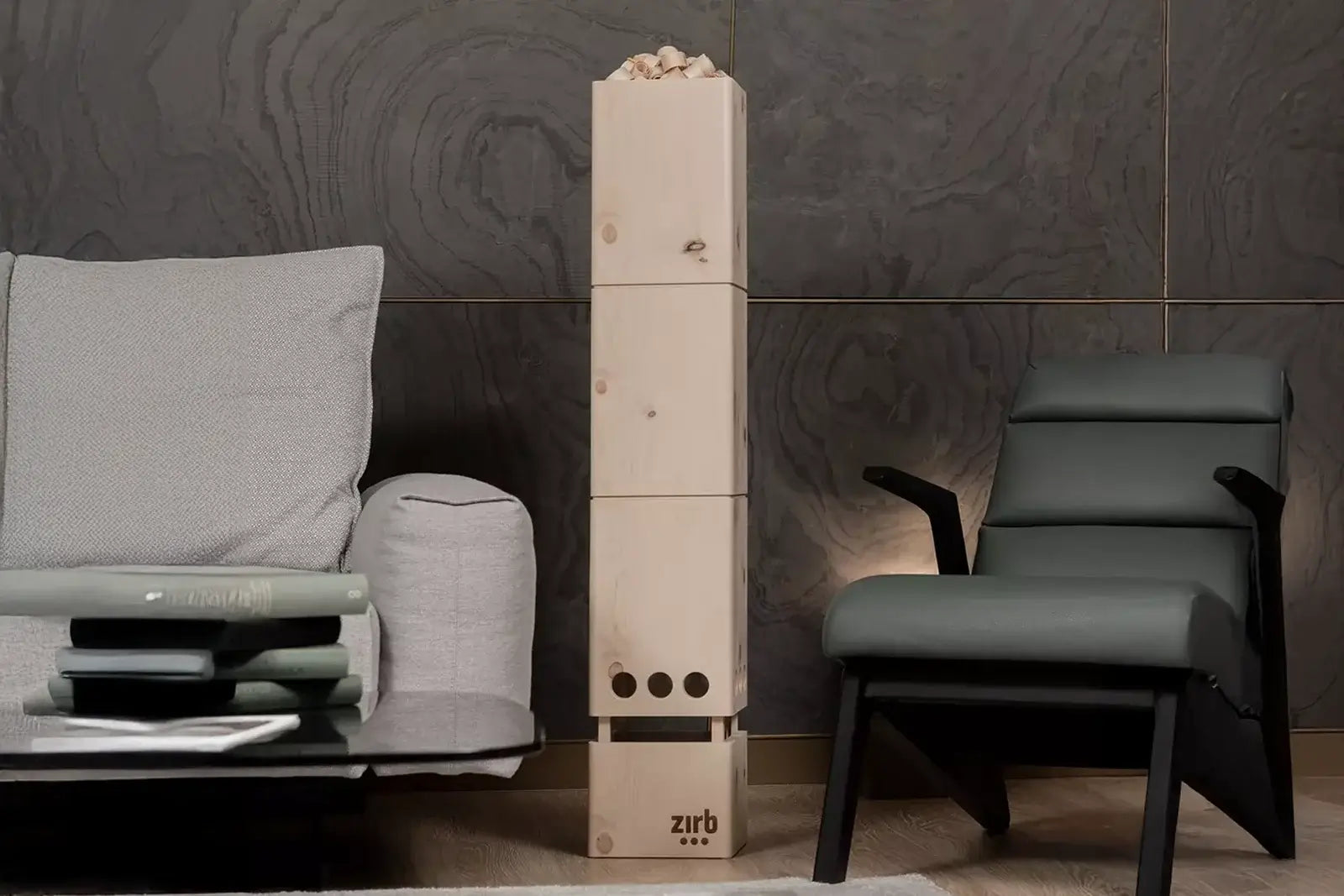 zirb. Bergluft | Raumlüfter bis 100 m² inkl. 2x zirb. Essenz